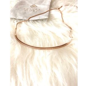 Kendra Scott Rose Gold Necklace / Choker
